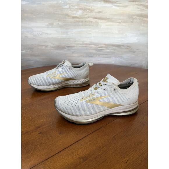 Brooks Shoes - Brooks Shoes Womens 8 Bedlam Running Sneakers Gray Fabric Lace Up Size 9